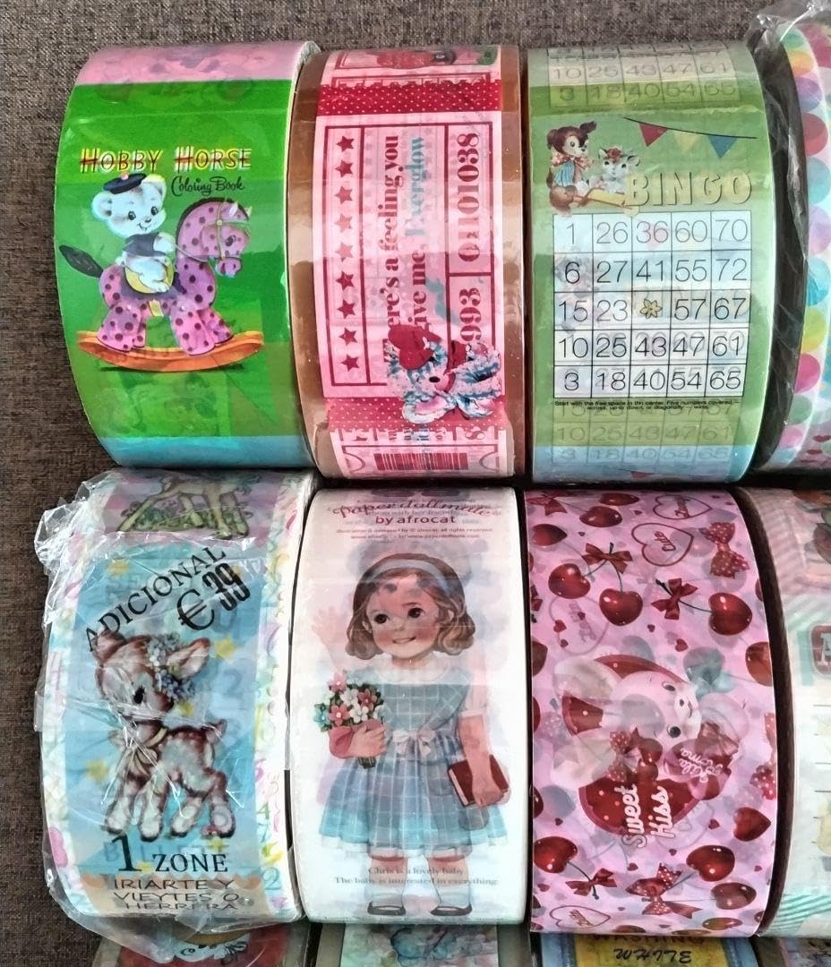 OPPテープ等 24本セット① (新品23本) レトロアニマル アメキャラ OPPテープ等 24本セット 新23本 レトロアニマル アメキャラ